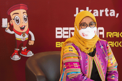 Peluncuran Buku Kajian Evaluatif Penanganan Pelanggaran Pilkada 2020 secara virtual di Jakarta, Kamis (26/8/2021).