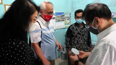 UMKM binaan YDBA, UD Karunia Mandiri di Tarikolot, Kabupaten Bogor, Kamis (2/9/2021).