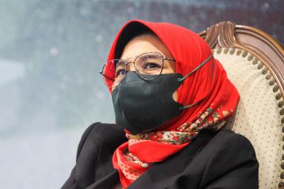 Diskusi Forum Legislasi di Media Center, Kompleks Parlemen Senayan, Jakarta, Selasa (7/9/2021).
