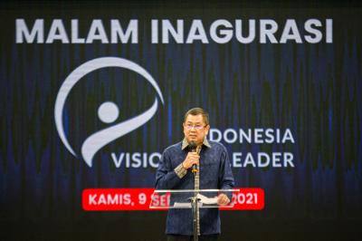 Malam inagurasi di MNC Coference Hall, iNews Tower lantai 3, Kebon Sirih, Jakarta Pusat, Kamis (9/9/2021).