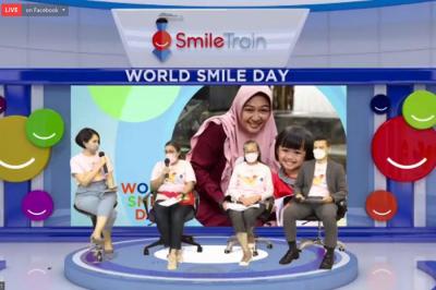 Penampilan spektakuler yang disiarkan secara daring pada momen Hari Senyum Sedunia atau World Smile Day, Jumat (1/10/2021).