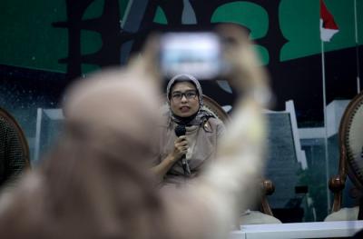 Diskusi Forum Legislasi di Media Center, Nusantara III, Kompleks Parlemen MPR/DPR-DPD, Senayan, Jakarta, Selasa (5/10/2021).