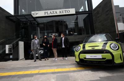 Peresmian Plaza MINI Senopati, Kebayoran Baru, Jakarta Selatan, Kamis (7/10/2021).