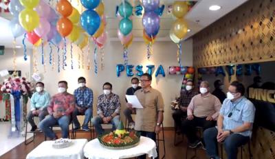 Perayaan HUT ke-7 dengan tema Pesta 7 bersama melayani semua, MNC Bank terus berkomitmen menjadi salah satu Bank Digital di Indonesia, Jumat (15/10/2021).