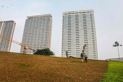 Wajah baru Taman Ismail Marzuki (TIM), Jakarta Pusat, setelah dilakukan revitalisasi, Kamis (14/10/2021).