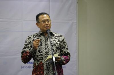 Focus Group Discussion MPR RI di Media Center, Nusantara III, Kompleks Parlemen MPR/DPR-DPD, Senayan, Jakarta, Senin (18/10/2021).