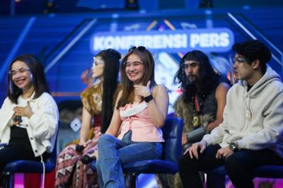Konferensi Pers menjelang Malam Puncak Kilau Raya HUT MNCTV ke-30 di Studio RCTI+, Kebon Jeruk, Jakarta Barat, Selasa  (19/10/2021).