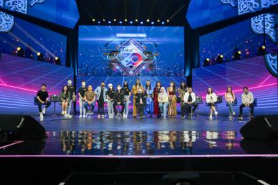 Konferensi Pers menjelang Malam Puncak Kilau Raya HUT MNCTV ke-30 di Studio RCTI+, Kebon Jeruk, Jakarta Barat, Selasa  (19/10/2021).