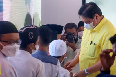 Peresmian Markas Baru MKGR di Bendungan Hilir, Jakarta Pusat, Minggu (24/10/2021).