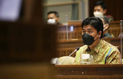 Rapat dengar pendapat umum dengan Komisi II DPR RI di Kompleks Parlemen, Senayan, Jakarta, Selasa, (2/11/2021).