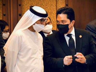 Komitmen baru pemerintah Uni Arab Emirate untuk menyalurkan investasi di Indonesia diyakini akan memajukan infrastruktur vital.