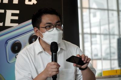 Acara yang bertajuk “realme GT Neo2 Exclusive Mini Launch & Xperience” di Surabaya, Jawa Timur, Senin (8/11/2021).