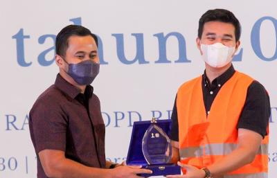 Pembukaan Bedah Potensi Properti di Tahun 2022 di Jakarta, Rabu (17/11/2021).
