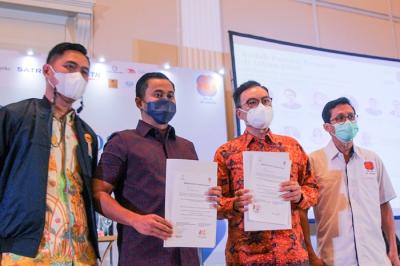 Pembukaan Bedah Potensi Properti di Tahun 2022 di Jakarta, Rabu (17/11/2021).