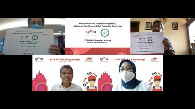 Kick Off Lembaga Pengembangan Bisnis (LPB) YDBA di Banyuwangi yang fokus dalam pengembangan UMKM di sektor pertanian dan bengkel roda-4.