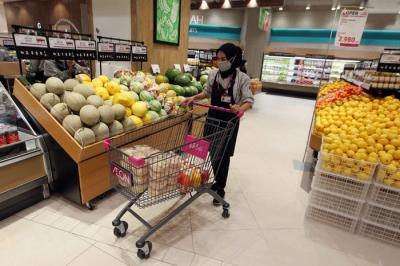 Peresmian AEON Mall Tanjung Barat di Jakarta, Kamis (18/11/2021).