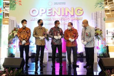 Peresmian AEON Mall Tanjung Barat di Jakarta, Kamis (18/11/2021).