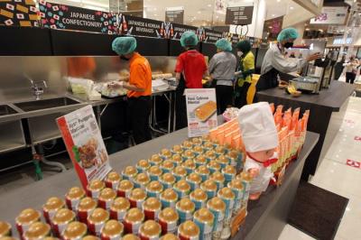 Peresmian AEON Mall Tanjung Barat di Jakarta, Kamis (18/11/2021).