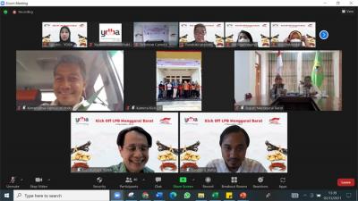 Sambutan Ketua Pengurus Yayasan Dharma Bhakti Astra , Sigit P Kumala dalam Kick Off LPB YDBA di Manggarai Barat, NTT (2/12/2021).