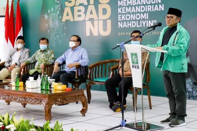 Diskusi (halaqah) jelang satu abad lahirnya organisasi Nahdlatul Ulama (NU) di Jakarta, Kamis (2/12/2021).