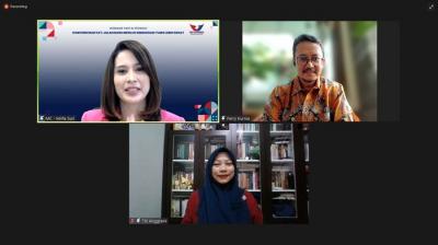 Webinar Partai Perindo dengan Tema Konvensi Rakyat : Jalan Baru Menuju Demokrasi Yang Lebih sehat, Jumat (3/12/2021).