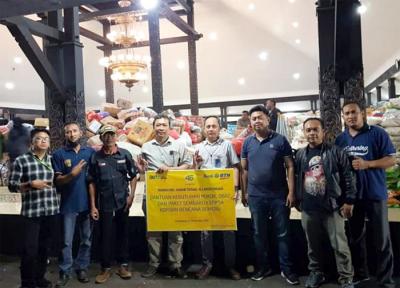 Bantuan tersebut diharapkan dapat meringankan beban para korban di tengah bencana erupsi Gunung Semeru.
