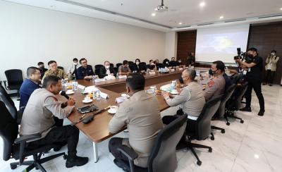 Executive Chairman MNC Group Hary Tanoesoedibjo menerima kunjungan Kapolda Lampung Irjen Pol Drs. Hendro Sugianto, M.M. beserta jajaran.