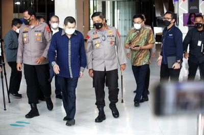 Executive Chairman MNC Group Hary Tanoesoedibjo menerima kunjungan Kapolda Lampung Irjen Pol Drs. Hendro Sugianto, M.M. beserta jajaran.