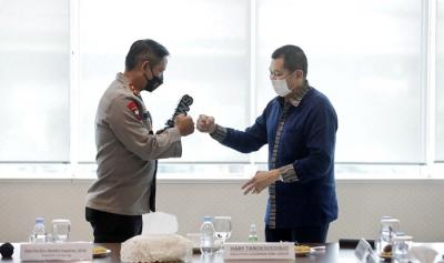 Executive Chairman MNC Group Hary Tanoesoedibjo menerima kunjungan Kapolda Lampung Irjen Pol Drs. Hendro Sugianto, M.M. beserta jajaran.