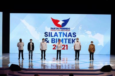 HT mengingatkan kepada anggota legislatif dari Perindo untuk mampu menyosialisasikan tujuan mulia partai yakni mewujudkan kesejahteraan rakyat Indonesia.