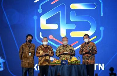 Hari Ulang Tahun (HUT) ke-45 Kredit Pemilikan Rumah (KPR) di Jakarta, Jumat (10/12/2021).