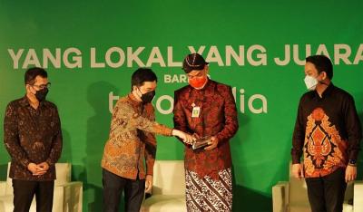 Media Briefing Virtual Bangkit Bersama Jawa Tengah, Yang Lokal Yang Juara, Bareng Tokopedia’ di Semarang, Jawa Tengah, Kamis (9/12/2021).
