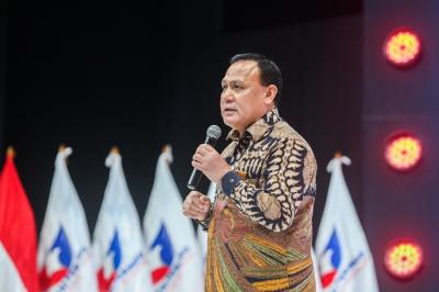 Bimbingan teknis (Bimtek) anggota DPRD provinsi dan kabupaten/kota Partai Perindo se-Indonesia di Jakarta Concert Hall, iNews Tower.