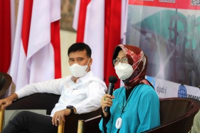 Dialog Kebangsaan DPD di Gedung Nusantara, Kompleks Parlemen Senayan, Jakarta, Rabu (15/12/2021).