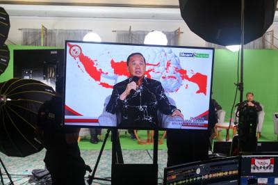 28 dokter memberikan keterangan pers saat perayaan 25 Tahun Tim Bedah Saraf Siloam Hospitals Melayani Indonesia yang digelar secara virtual.