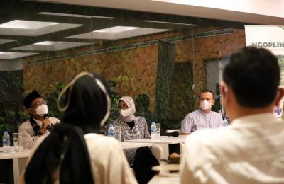Diskusi NGOPLING : Ngobrol Peduli Lingkungan yang digelar Aliansi Jurnalis Peduli Lingkungan Indonesia (AJPLI) di Jakarta, Jumat (17/12/2021).