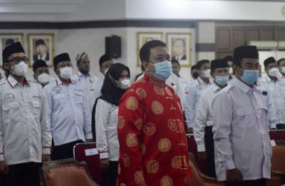 Wakil Gubernur Jateng Taj Yasin Maimoen menghadiri Pelantikan dan Pembacaan Ikrar Pengurus DPW Pecinta Tanah Air Indonesia Jawa Tengah.