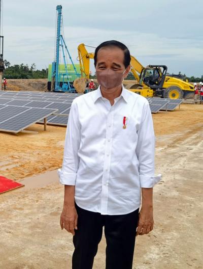 Presiden Jokowi Groundbreaking Kawasan Industri Hijau Di Kaltara