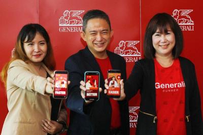 Peluncuran fitur Digital Medical Check Up yang merupakan hasil kolaborasi Generali dengan Prodia di Jakarta, Senin (27/12/2021).