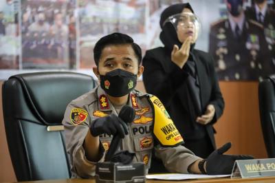 Rilis kasus Narkotika dan Psikotropika di Polres Metro Jakarta Pusat, Jumat (31/12/2021).
