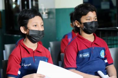 Guna mendukung program vaksinasi covid-19 untuk anak, Polda Jateng terus mengakselerasi kegiatan tersebut melalui program Vaksinasi Merdeka.