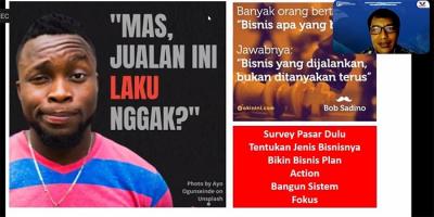 Partai Perindo menggelar webinar Prospek Ekonomi 2022 di Tengah Pandemi.
