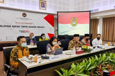 Rapat tingkat menteri (RTM) di Jakarta, Rabu (12/1/2022).
