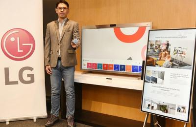 LG perusahaan elektronik asal Korea Selatan menghadirkan seperangkat lengkap solusi komunikasi untuk kebutuhan bisnis.