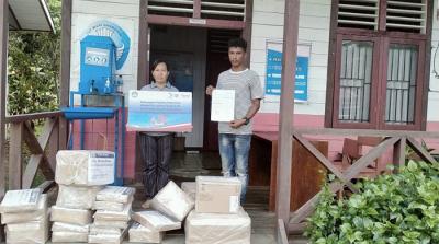 Danone Specialized Nutrition (SN) Indonesia melalui merek susu pertumbuhan SGM Eksplor bekerja sama dengan Indomaret menyalurkan dukungan pendidikan.