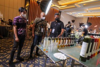 Barista Innovation Challenge 2021 (BIC 2021) di kawasan Gandaria, Jakarta Selatan, Jumat (28/1/2022).