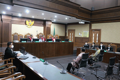 Angin Prayitno Aji divonis 9 Tahun penjara denda Rp500 juta subsider 3 bulan kurungan penjara.