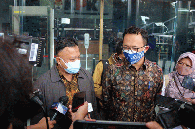 Kedatangan Komnas HAM tersebut untuk memeriksa Bupati Langkat nonaktif Terbit Rencana Perangin Angin.