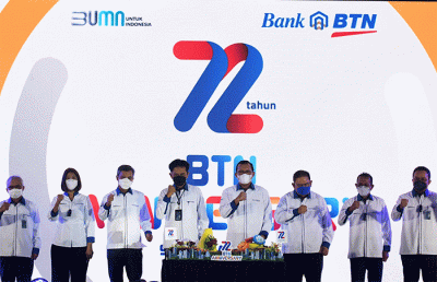 Perayaan HUT BTN ke-72 di Jakarta, Rabu (9/2/2022).