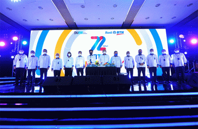 Perayaan HUT BTN ke-72 di Jakarta, Rabu (9/2/2022).